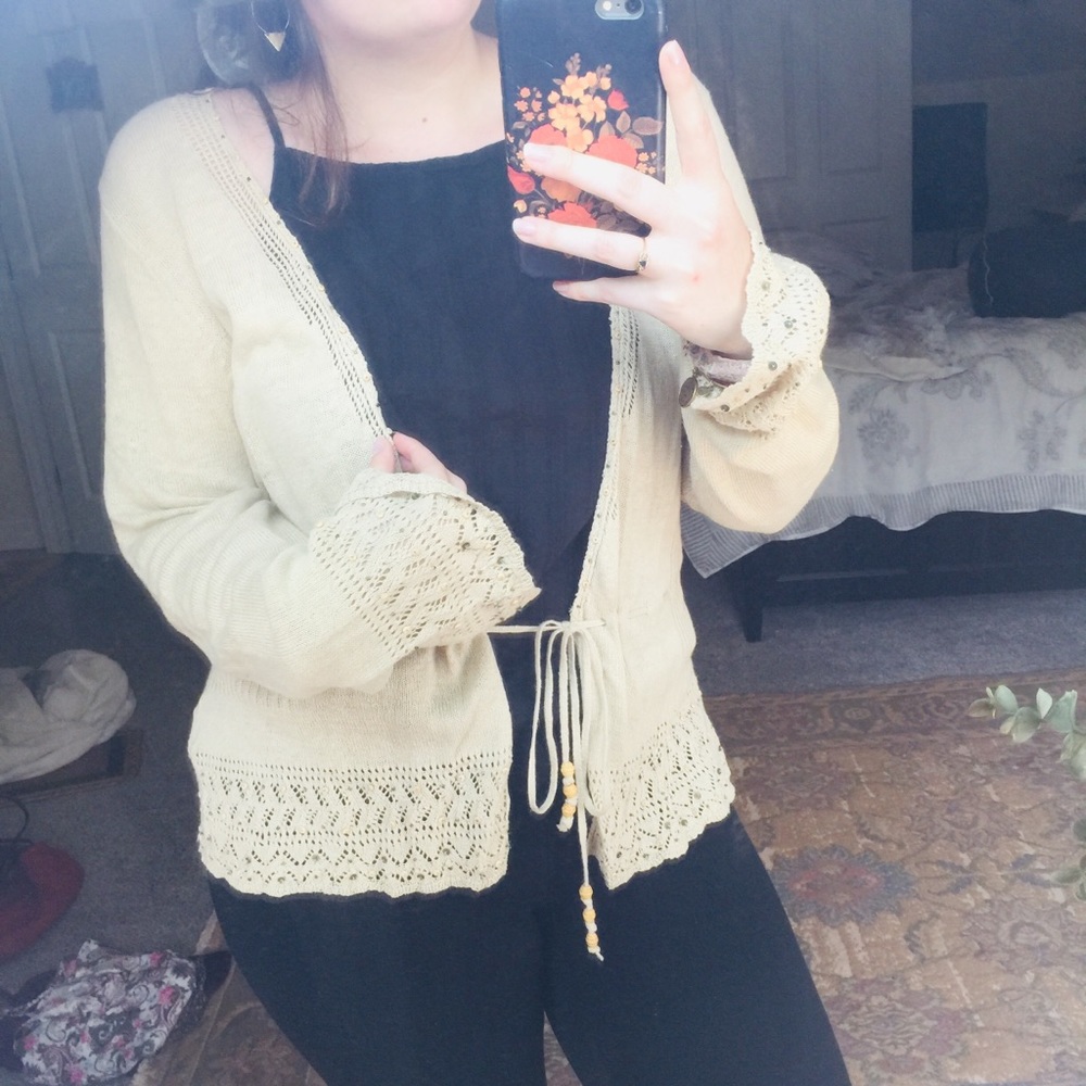 Beachy knit cardigan